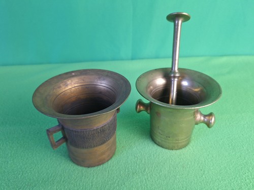 Mörser set apotheke 2 - set, ·