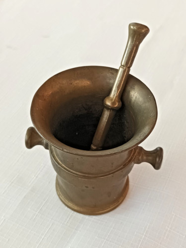 Antiker mörser mit - antiker,