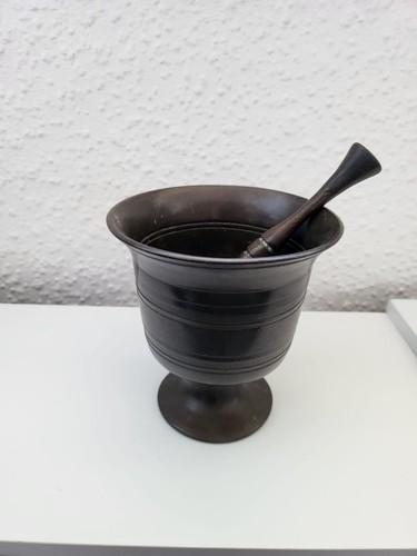 Massiver bronze mörser - bronze,
