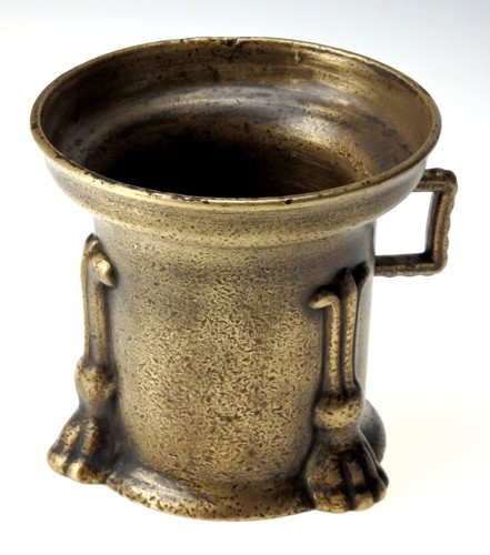 Mörser bronze gotischer stil - mÖrser,