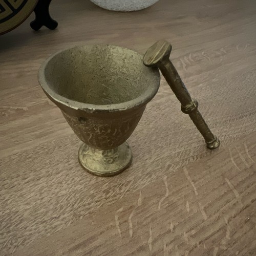 Kleiner mörser mit stößel - mörser,