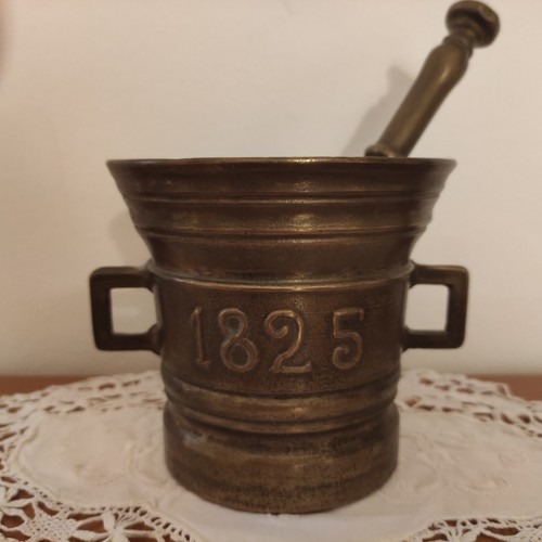 Mörser 1825 mit stößel - 1825, aus