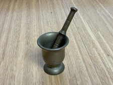 Messing Mörser mit Stößel