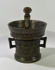 Vintage Bronze Mörser +