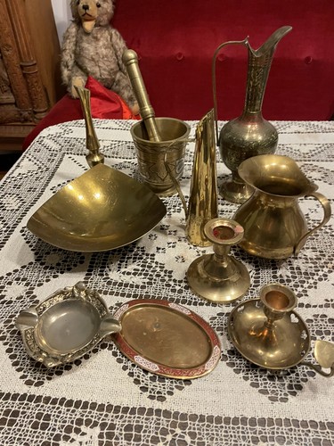 Konvolut messing vintage - konvolut,