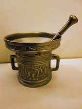 Mörser mit Stößel Messing