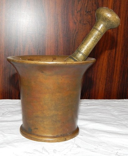 Bronze mörser alt - alt, durchm