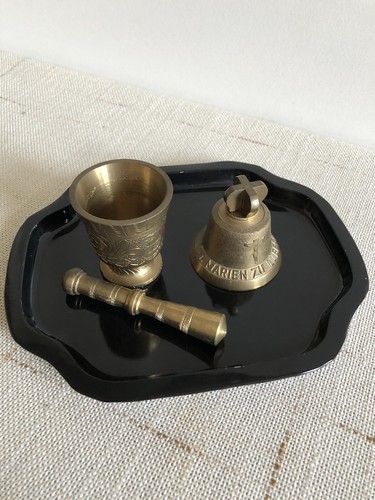 Massiver apotheken mörser mit - massiver,
