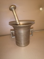 Messing Mörser mit Stößel