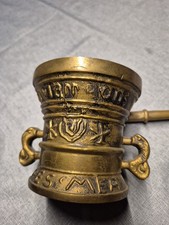 Schwerer Mörser aus Messing